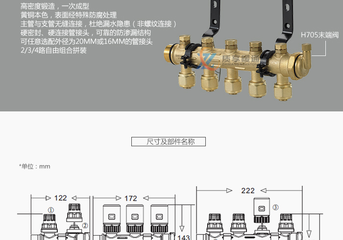 曼瑞德智能分集水器