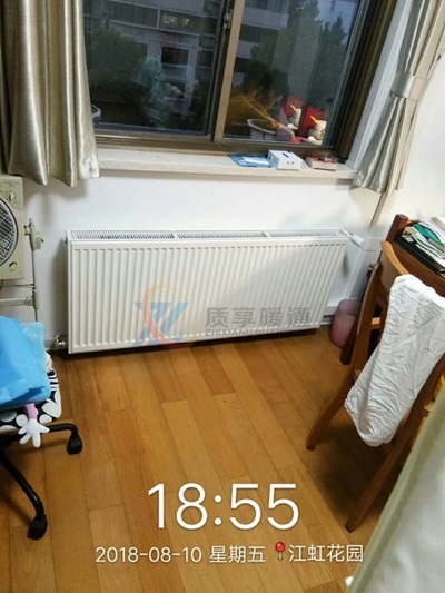 上海明装暖气片安装